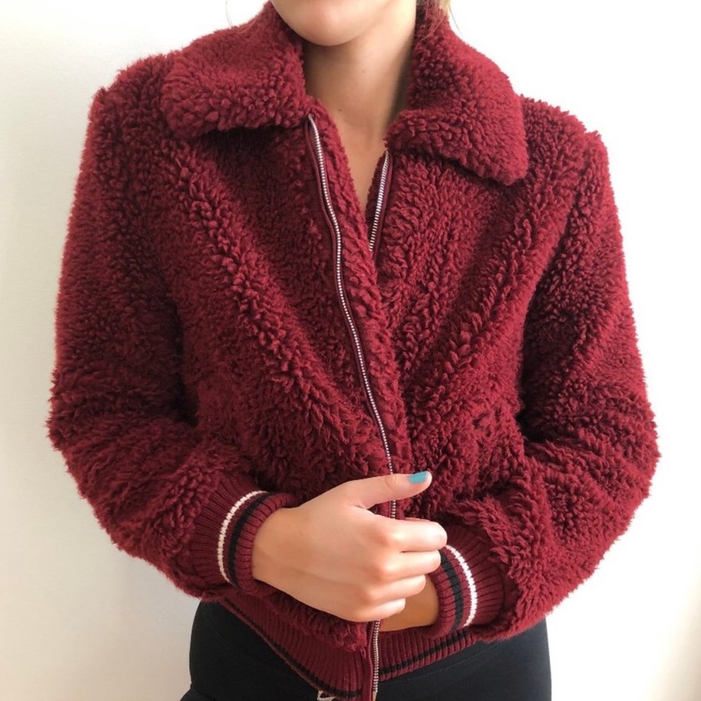 Red Fur Coat